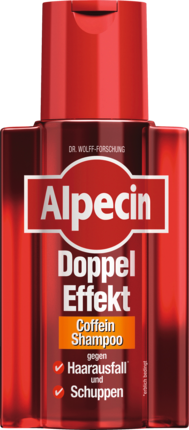 Alpecin Doppel Effekt, Шампунь для ВолосДвойного Действия от Перхоти и Выпадения Волос с Экстрактом Кофеина 200 мл