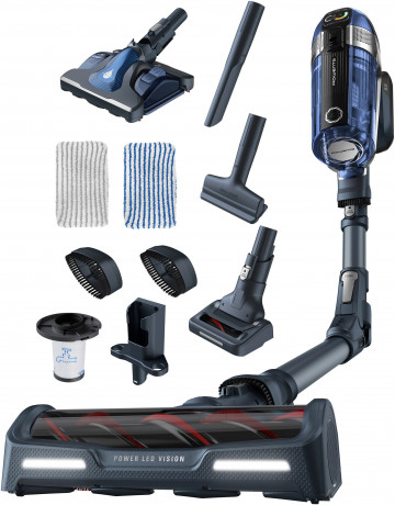 Rowenta Rowenta Akku-Hand-und Stielstaubsauger X Force Flex 11.60 AQUA RH9898, 300 W, beutellos, 45 Min. Laufzeit, herausnehmbarer Akku, Display mit Kontrollanzeige  Беспроводной ручной пылесос Rowenta X Force Flex 11.60 AQUA RH9898, 300 Вт, без мешка, вр