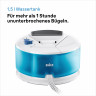 Braun Braun Dampfbugelstation CareStyle Compact IS2143BL, 1500 ml Wassertank, blau, max. Dampfmenge 420g/min, Ruckwartsbugeln uber Knopfe Паровая гладильная станция Braun CareStyle Compact IS2143BL, резервуар для воды 1500 мл, синий, максимальное количес