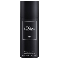 s.Oliver Deodorant Spray Дезодорант спрей Black Lab (Лаб)el, 150 мл