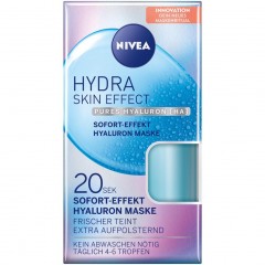 Nivea Hydra Skin Effect 20 Sek Sofort Effekt Hyaluron Maske Hydra Skin Effect 20-секундная гиалуроновая маска мгновенного действия