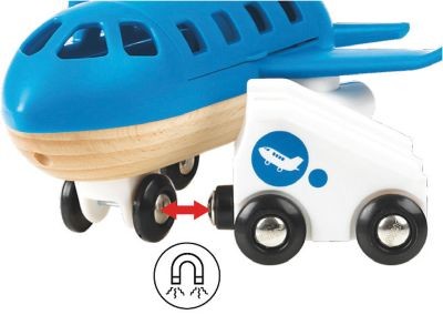 BRIO Blaues Flugzeug Синий Самолет