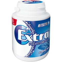 Wrigley&amp;#x27;s Extra Professional Strong Mint Жевательная резинка перечная мята 50 шт.
