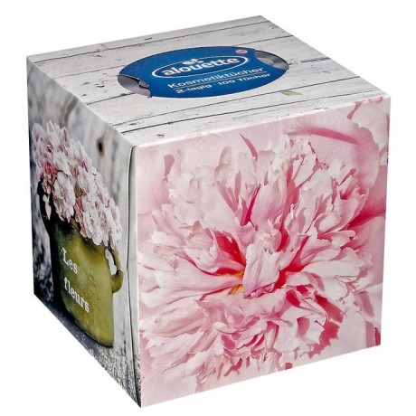 alouette Kosmetiktucher Wurfelbox Косметические салфетки для лица в кубической коробке
