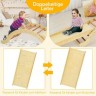 COSTWAY Kletterleiter Kinder Kletterdreieck Holz Дети поднимаются по лестнице, поднимаясь по треугольному дереву