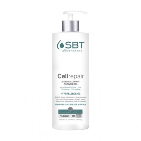 SBT Sensitive Biology Therapy Cellrepair Lasting Comfort Shower Gel Гель для душа, 400 мл