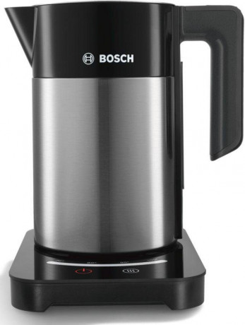 BOSCH BOSCH Wasserkocher TWK7203 Edelstahl/schwarz 1,7 Liter Чайник BOSCH TWK7203 нержавеющая сталь/черный 1,7 литра