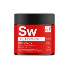 Dr Botanicals Strawberry Superfood Vitamin C Day Moisturiser Дневной увлажняющий крем с клубникой и витамином С Superfood