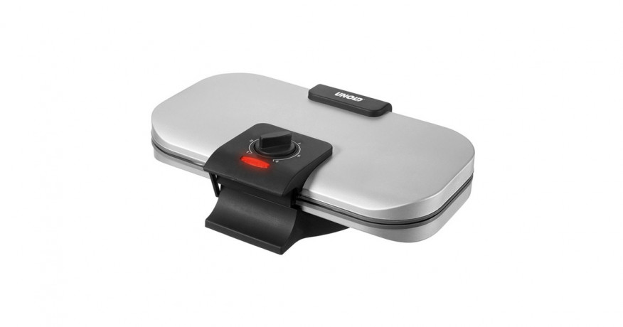 Unold Unold Doppel-Waffeleisen 48241 silber/schwarz, 1.300 Watt silber/schwarz Двойная вафельница Unold 48241 серебристый/черный, 1300 Вт