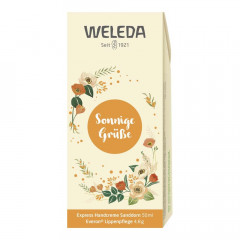 Weleda Geschenkset Sanddorn Handcreme/Everon Lippenpflege  Подарочный набор крем для рук облепиховый/уход за губами Everon