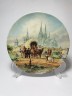 Furstenberg, Коллекционная Тарелка, ограниченный тираж, репродукция картины Герберта Изенберга "У Кёльнского Собора", 20см, Германия 1988г.