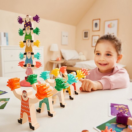 TOPBRIGHT Spiel Herkules Balancier Akrobaten Deluxe Игра Геракл Балансирующие Акробаты Делюкс