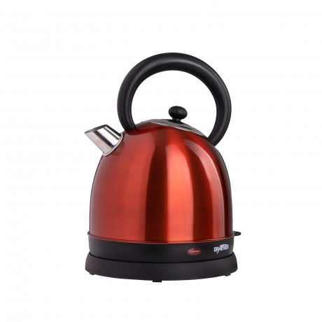 Grafner Grafner Wasserkocher Retro Wasserkocher Edelstahl in verschiedenen Farben, 2200 W, Kalkfilter, 1,8 Liter Fassungsvermogen kupfer Чайник Grafner, ретро-чайник из нержавеющей стали, разные цвета, 2200 Вт, фильтр от накипи, емкость 1,8 литра.