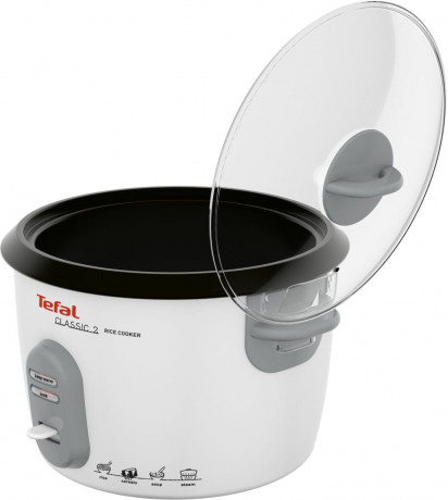 Tefal Tefal Reiskocher RK1011, 600 W, 10 Tassen Kapazitat (5 L), automatische Warmhaltefunktion, Dampfkorb Рисоварка Tefal RK1011, 600 Вт, вместимость 10 чашек (5 л), функция автоматического поддержания тепла, паровая корзина
