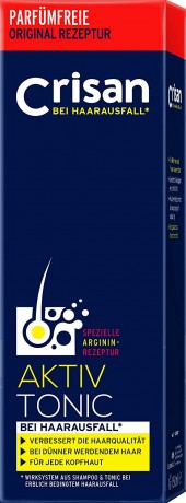 Crisan Aktiv Tonic Wirksystem Тоник с Аргинином с системой защиты от выпадения волос, 150 мл
