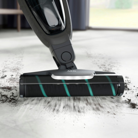 AEG AEG Akku-Hand-und Stielstaubsauger HYGIENIC 5000 AKKU-STAUBSAUGER (AS52H212XN), beutellos, 2in1, leise 79 dB(A), 58 % Recyclingmaterial, bis zu 50 Min. Laufzeit Беспроводной ручной пылесос AEG HYGIENIC 5000 АККУМУЛЯТОРНЫЙ ПЫЛЕСОС (AS52H212XN), без ме