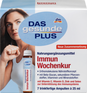 Mivolis Immun Wochenkur Питьевые ампулы с витаминами и минералами для поднятия иммунитета, 7 шт