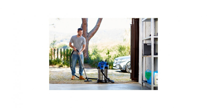 Nilfisk Nilfisk Nass-/Trockensauger Multi II 30T Inox VSC inox/blau  inox/blau Пылесос для влажной и сухой уборки Nilfisk Multi II 30T Inox VSC inox/синий