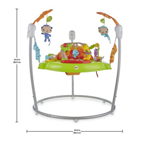 Mattel Fisher-Price Spielspass Rainforest Jumperoo Веселая игра Fisher-Price Rainforest Jumperoo