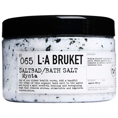 L:A BRUKET No.65 Bath Salt Mint No.65 Мятная соль для ванн