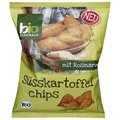 Bio Zentrale Bio Susskartoffelchips 75 г