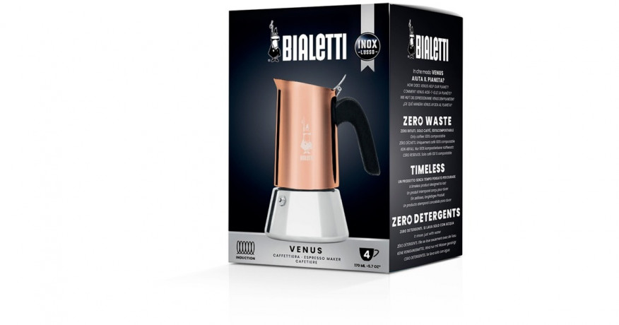 Bialetti Bialetti Venus, Espressomaschine kupfer/silber, 4 Tassen kupfer, silber Bialetti Venus, кофемашина для эспрессо медь/серебро, 4 чашки