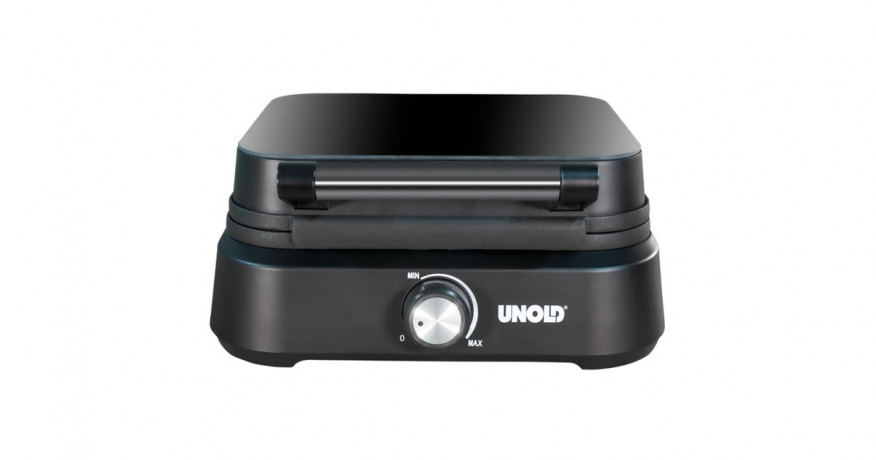 Unold Unold Belgisches Waffeleisen Brussel schwarz, 1.500 Watt schwarz Unold Бельгийская вафельница Брюссель черная, 1500 Вт