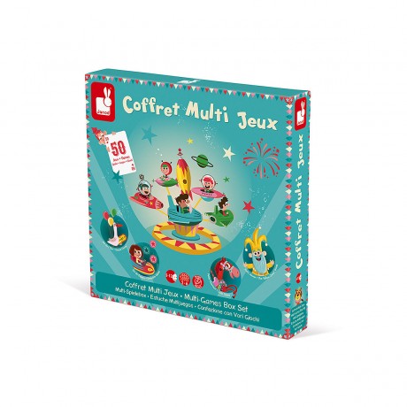 Janod Spiele-Sammlung Carrousel Коллекция игр Карусель