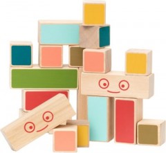 Micki Mini Holz-Bauklotze Деревянные мини-блоки