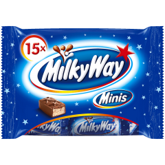 Milky Way Minis 250г, Шоколадные конфеты со взбитыми сливками 15 шт.
