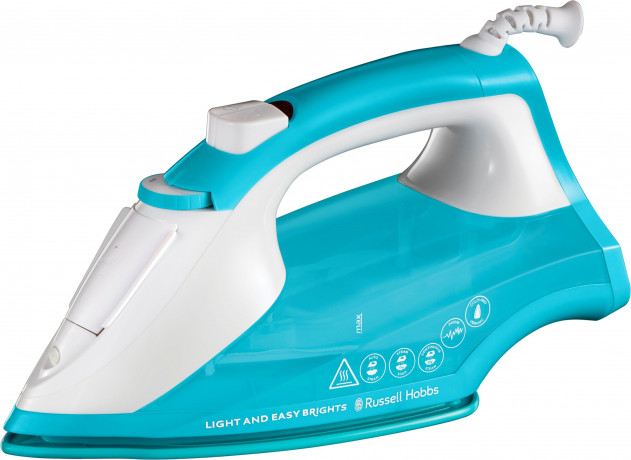 RUSSELL HOBBS RUSSELL HOBBS Dampfbugeleisen 26482-56 Light and Easy Brights Aqua, 2400 W blau Паровой утюг RUSSELL HOBBS 26482-56 Light and Easy Brights Aqua, 2400 Вт