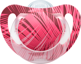 Nuk Соска (успокаивающая) Genius Color Силикон	, Gr. 1, для мальчиков, 2 шт