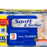 Sanft&Sicher Туалетная бумага 3-lagig, 20x200 Blatt, 3200 листов