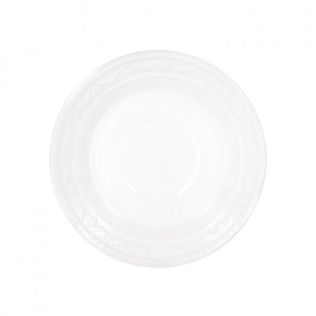 KPM Berlin KPM Kurland Weiss Kaffee-/Tee-Untertasse 14,5 cm KPM Kurland Weiss Блюдце для кофе/чая 14,5 см