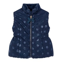 Mayoral Wende-Pluschweste Двусторонний плюшевый жилет