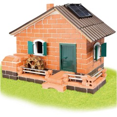 teifoc teifoc Steinbaukasten Solar-Haus-Windmuhle 380 Teile Каменный конструктор teifoc солнечный дом ветряная мельница 380 деталей