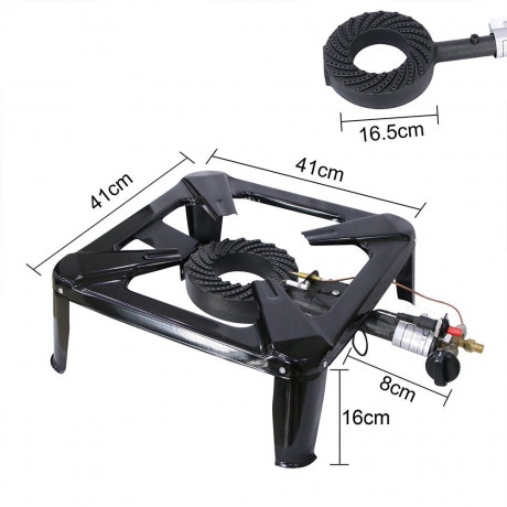 Mucola Mucola Gaskocher Hockerkocher Piezozundung 4 Bein Gaskocher Gasbrenner Campingkocher, (Premium-Gaskocher), Piezozundung Газовая плита Mucola, табурет, плита, пьезоподжиг, газовая плита на 4 ножки, газовая горелка, походная плита, (газовая плита пр