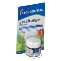 KLOSTERFRAU (КЛОСТЕРФРАУ) Erkaltungs-Balsam 20 г Бальзам для растирания с камфором, маслом эвкалипта и ментолом