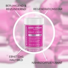 Judith Williams Nachtcreme zur Unterstutzung des Hautmikrobioms und der Hautregeneration Ночной крем для поддержания микробиома кожи и регенерации кожи