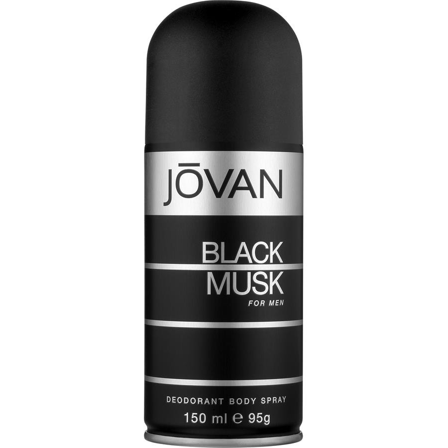 Jovan Deodorant Spray Дезодорант спрей Black Musk, 150 мл.