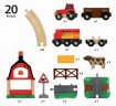 BRIO Bahn Bauernhof Set Железнодорожная ферма