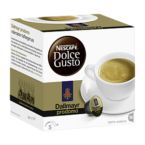 Nescafe Dolce Gusto Dallmayr Prodomo 112г, 16 капсул
