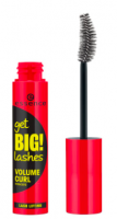 essence get BIG! LASHES volume CURL mascara black, Эссенс Тушь для ресниц Объем и Подкручивание черная, 12 мл