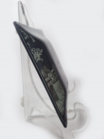 Houze Art PT. Marion Декоративное стеклянное панно "Диснейленд", 12см x 9,5см, США, 1970-80гг.