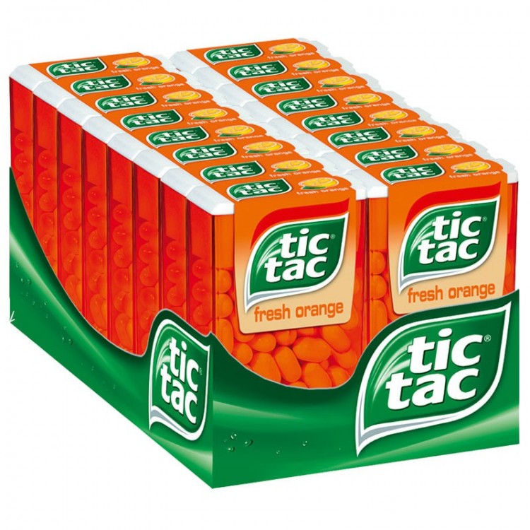 Драже Tic tac клубничный микс, 16 г