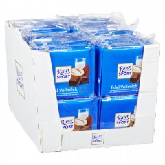 Ritter Sport (Риттер Спорт) Tafelschokolade Vollmilch Edelvollmilchschokolade, Kakao (35 %), Упаковка 16 шт. x 500 г