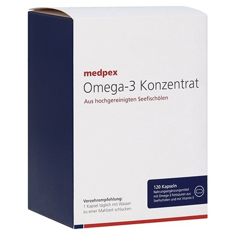 УЖЕ СО СКИДКОЙ -15% medpex Omega-3 Konzentrat Омега-3  Концентрат
