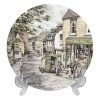 Royal Doulton, Роял Долтон Коллекционная тарелка &quot;Универсальный магазин&quot; художник Колин Уорден, ограниченный тираж, 21см, Великобритания 1990г.