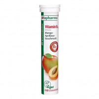 altapharma Brausetabletten Vitamin B12 Шипучие таблетки с витамином В12 со вкусом манго и абрикоса 86 г