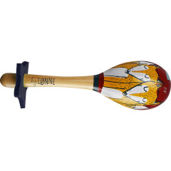 P:OS Hej Lonne Rassel-Set inkl. Jutebeutel Набор погремушек Hej Lonne с джутовым мешочком